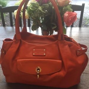Orange Kate Spade handbag